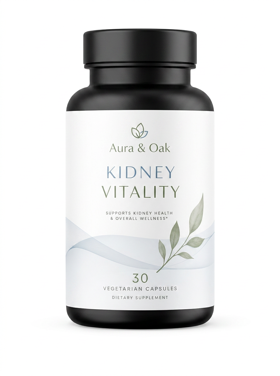 Kidney Vitality supplement bottle