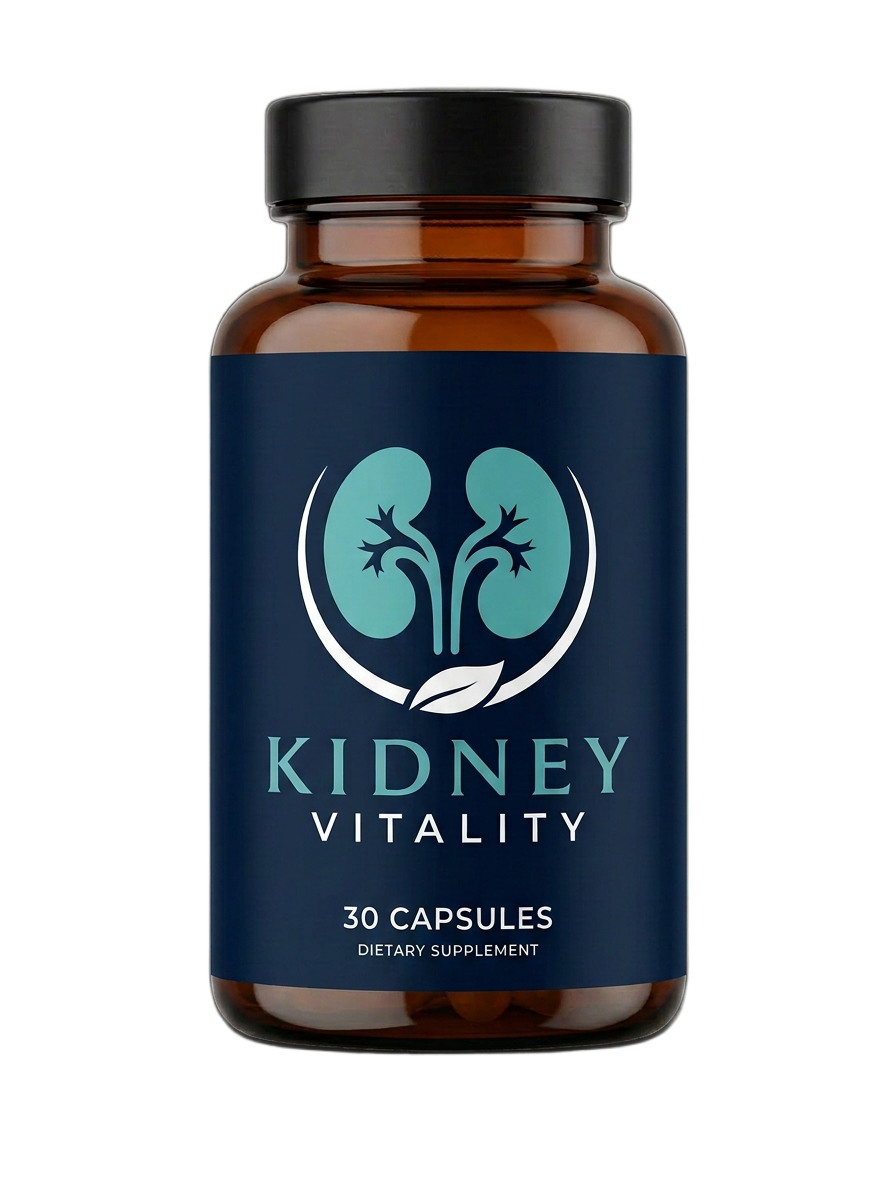 Kidney Vitality supplement bottle